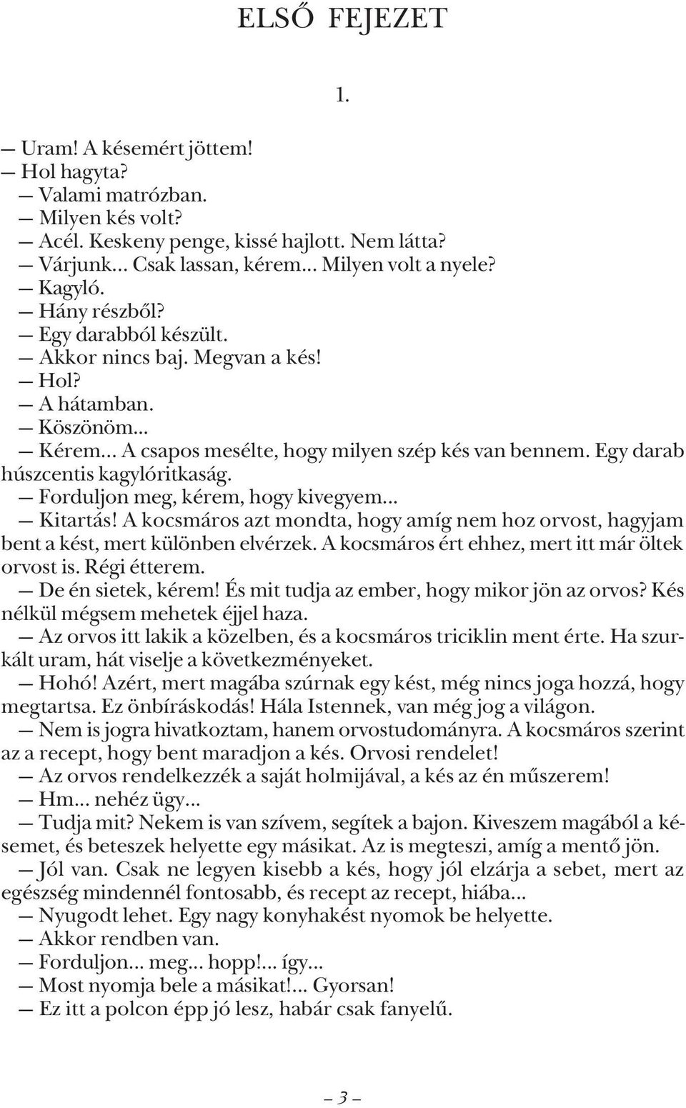 Randevú kés