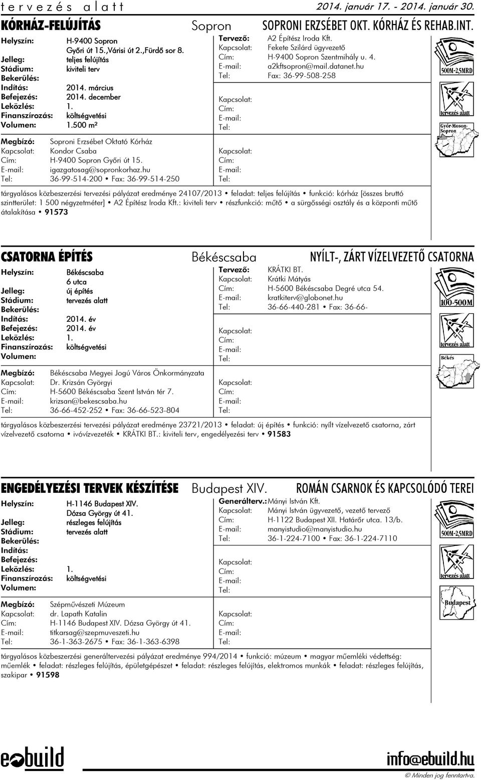 hu 36-99-514-200 Fax: 36-99-514-250 A2 Építész Iroda Kft. Fekete Szilárd ügyvezető H-9400 Sopron Szentmihály u. 4. a2kftsopron@mail.datanet.