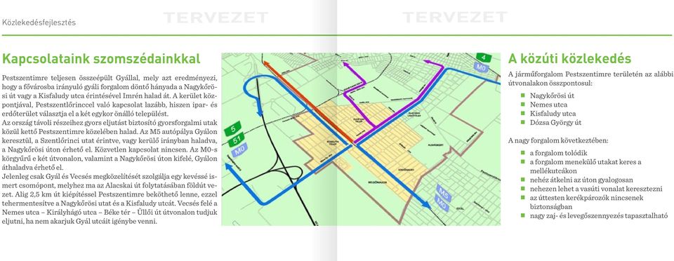 Az ország távoli részeihez gyors eljutást biztosító gyorsforgalmi utak közül kettő Pestszentimre közelében halad.