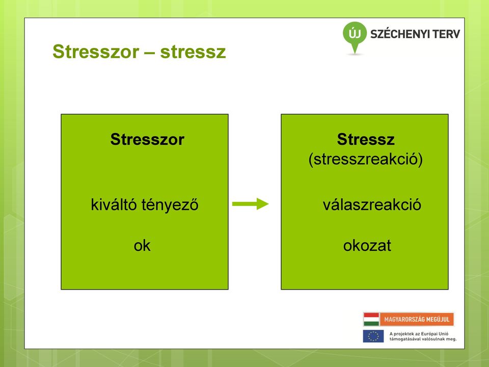 tényező ok Stressz