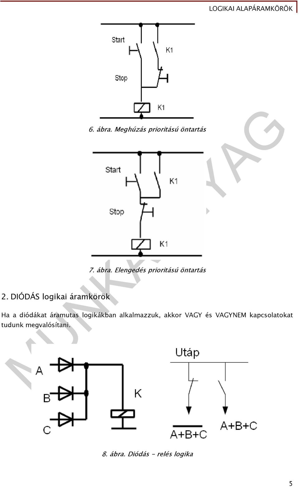 MUNKAANYAG. Mádai László. Logikai alapáramkörök. A követelménymodul  megnevezése: Elektronikai áramkörök tervezése, dokumentálása - PDF Free  Download