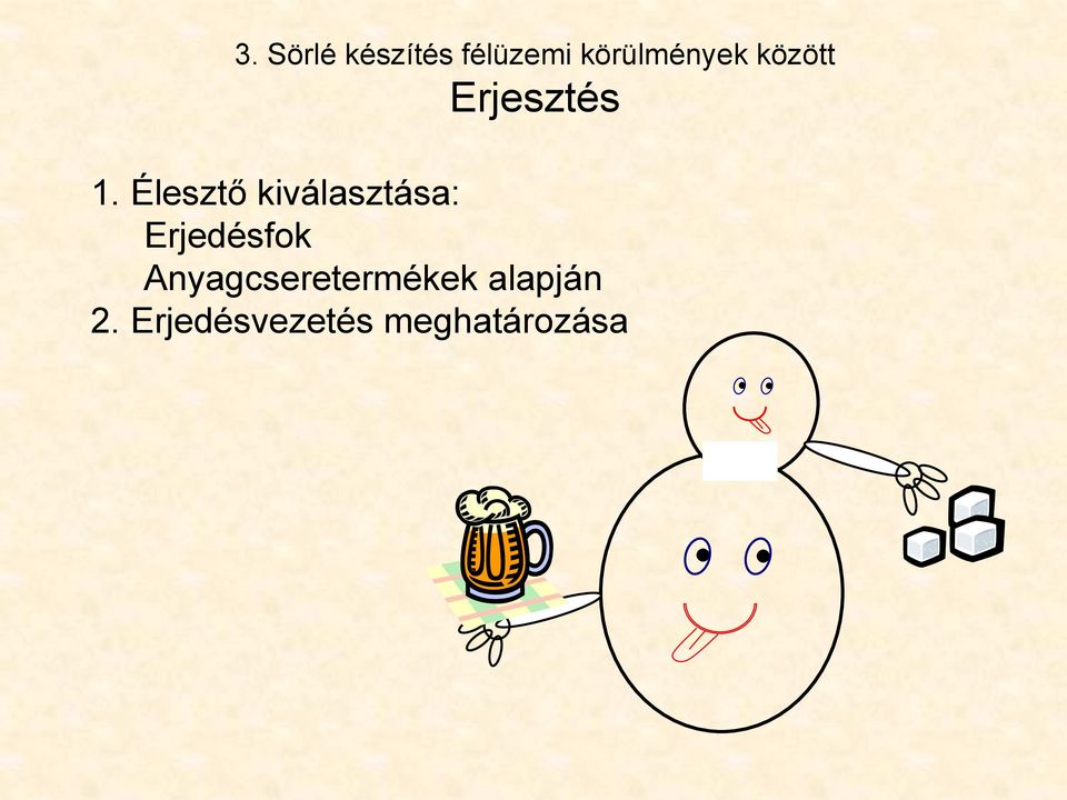 Élesztő kiválasztása: Erjedésfok