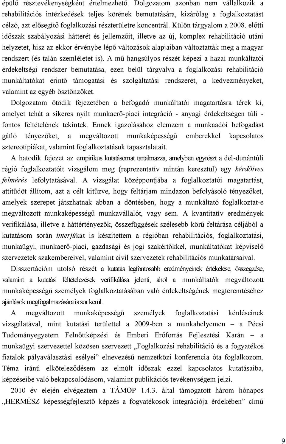 Külön tárgyalom a 2008.