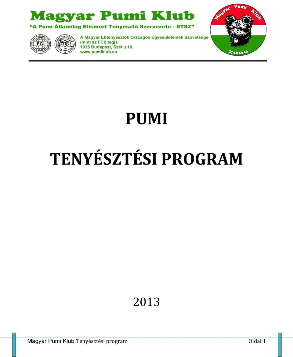 Magyar Pumi Klub
