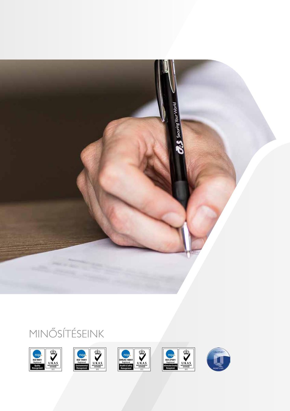 OHSAS 18001 Registered Health & Safety Management 015