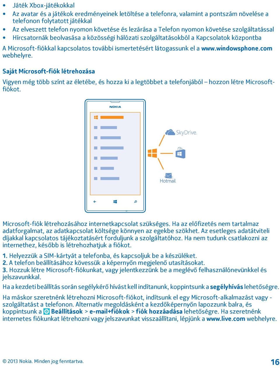 Felhasználói kézikönyv Nokia Lumia 520 RM PDF Ingyenes letöltés
