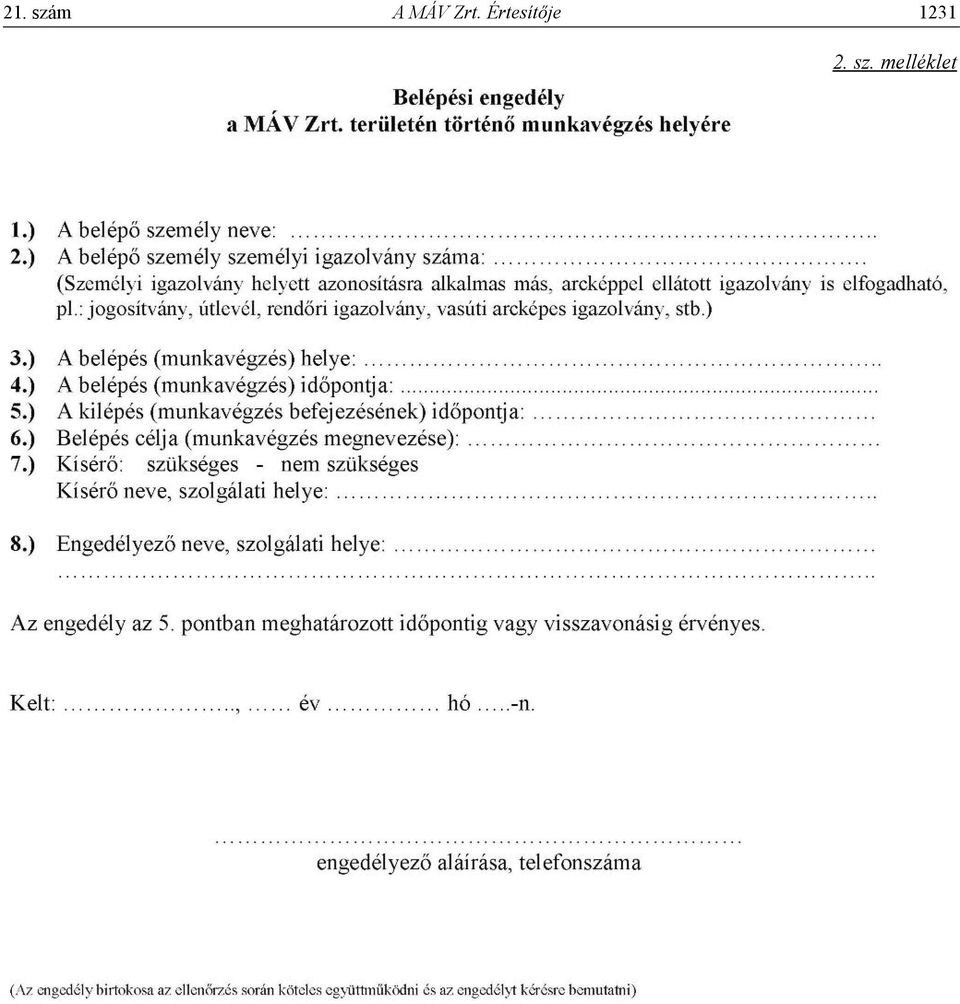 Értesítője