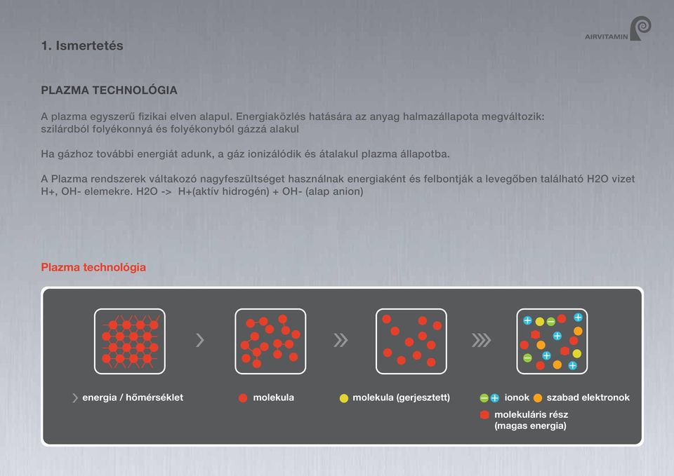 adunk, a gáz ionizálódik és átalakul plazma állapotba.