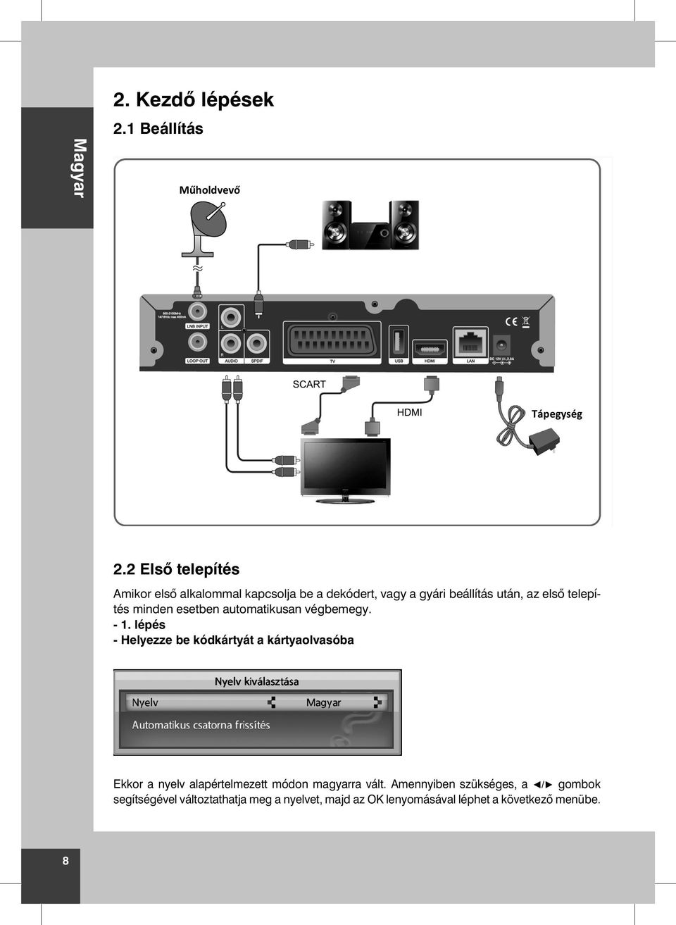 telepítés minden esetben automatikusan végbemegy. - 1.