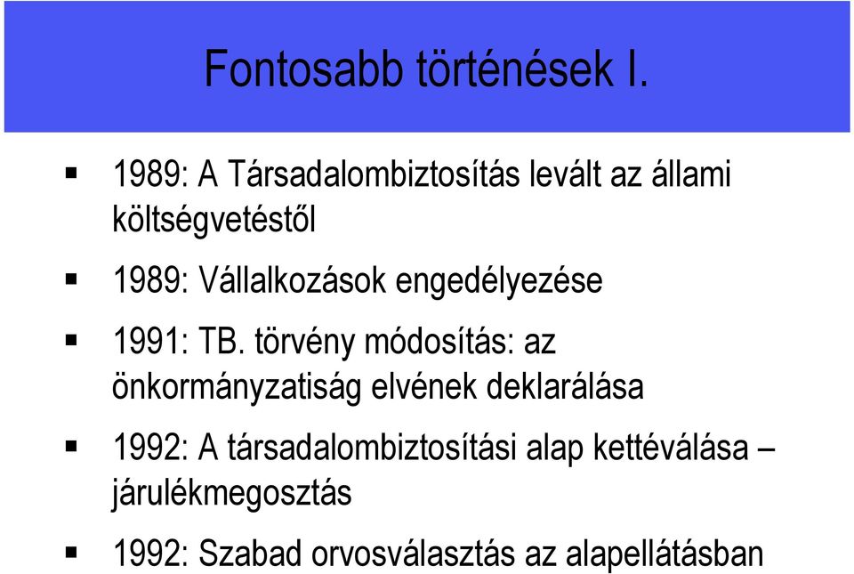 Vállalkozások engedélyezése 1991: TB.