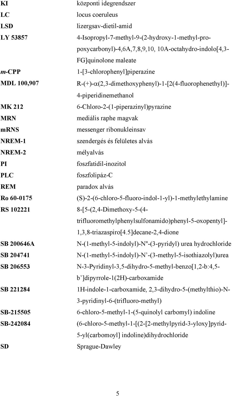 R-(+)-α(2,3-dimethoxyphenyl)-1-[2(4-fluorophenethyl)]- 4-piperidinemethanol 6-Chloro-2-(1-piperazinyl)pyrazine mediális raphe magvak messenger ribonukleinsav szendergés és felületes alvás mélyalvás