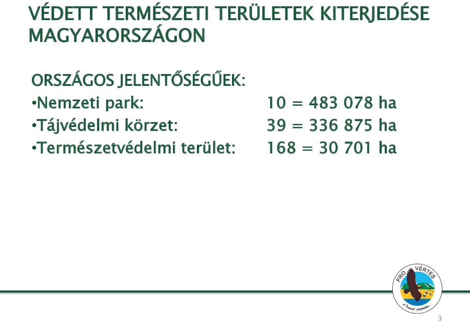 park: Tájvédelmi körzet: Természetvédelmi