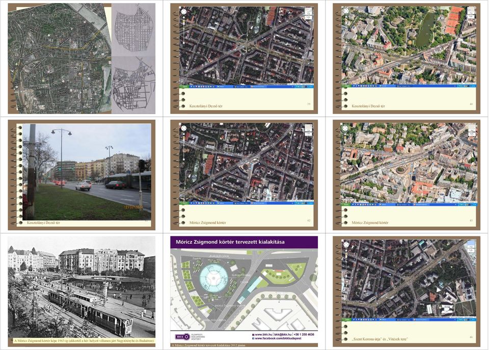 Nagytéténybe és Budaörsre) A Móricz Zsigmond körtér tervezett kialakítása 2012