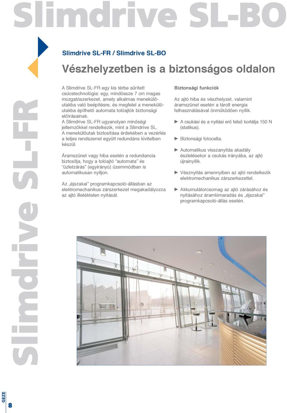 GEZE Slimdrive SL és változatai - PDF Free Download