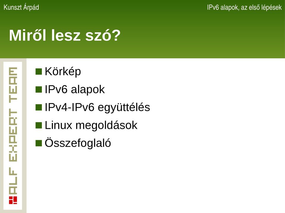 IPv4-IPv6 együttélés