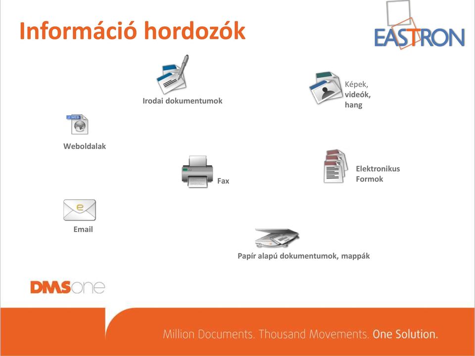 Weboldalak Fax Elektronikus