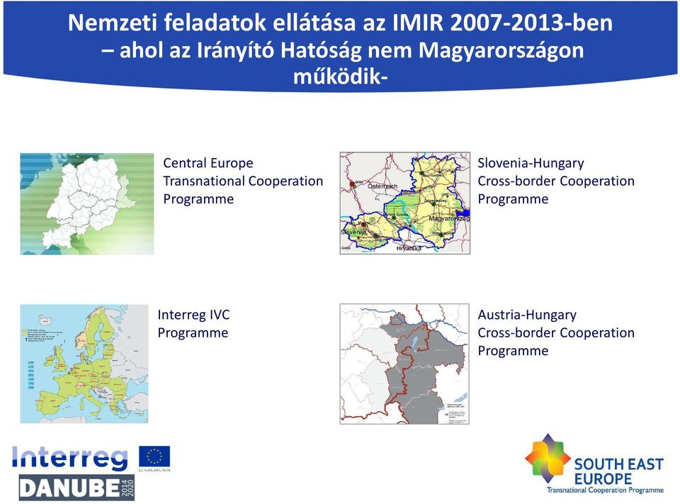 Transnational Cooperation Slovenia-Hungary Cross-border