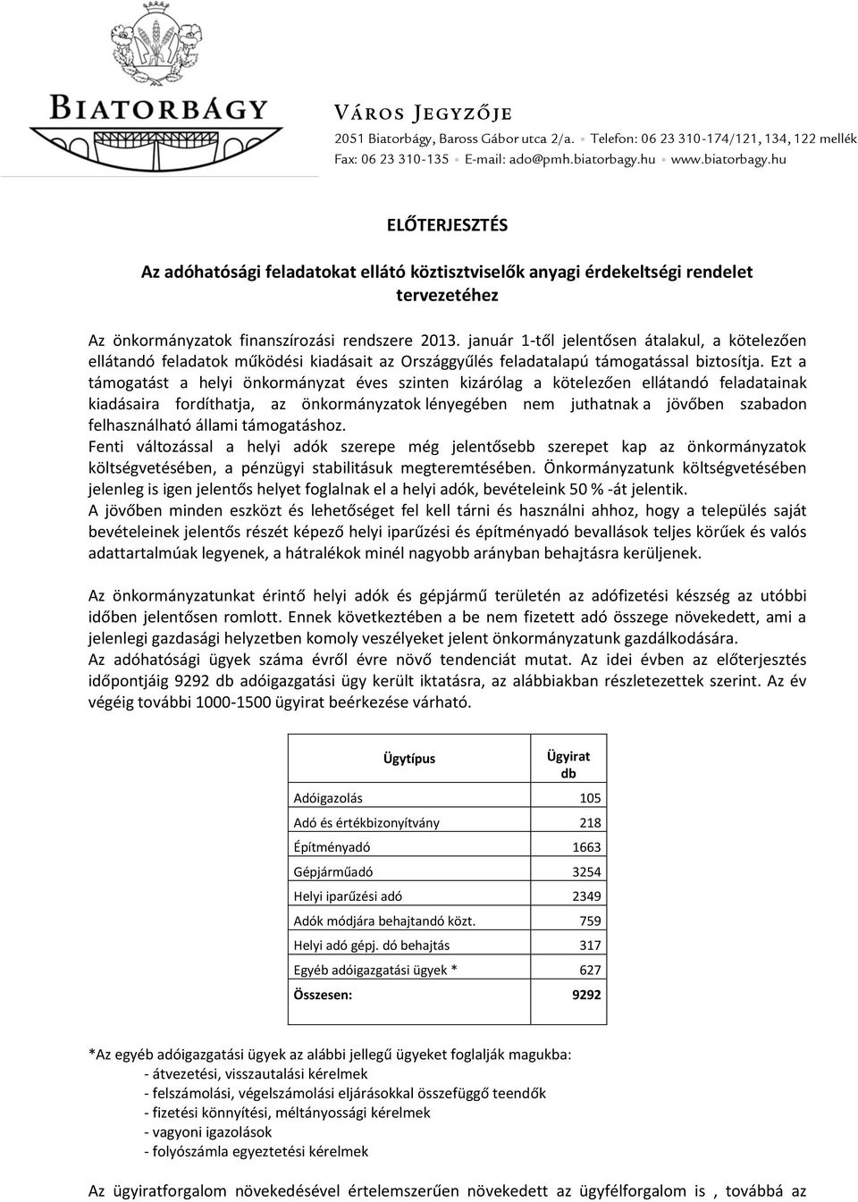 január 1-től jelentősen átalakul, a kötelezően ellátandó feladatok működési kiadásait az Országgyűlés feladatalapú támogatással biztosítja.