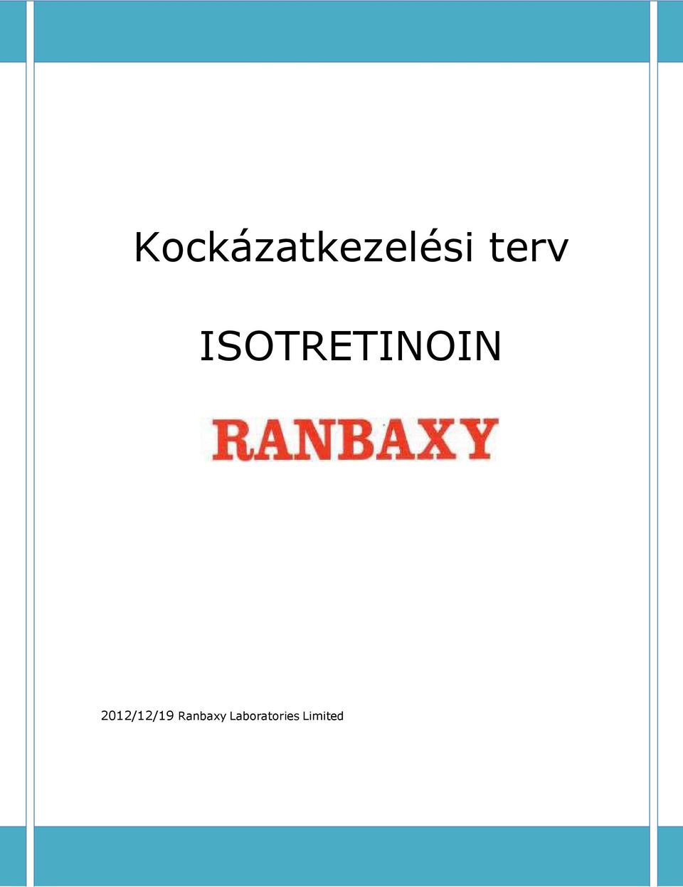 2012/12/19 Ranbaxy