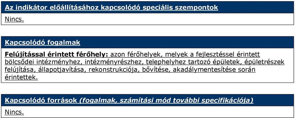 telephelyhez tartozó épületek, épületrészek felújítása, állapotjavítása, rekonstrukciója, bővítése,