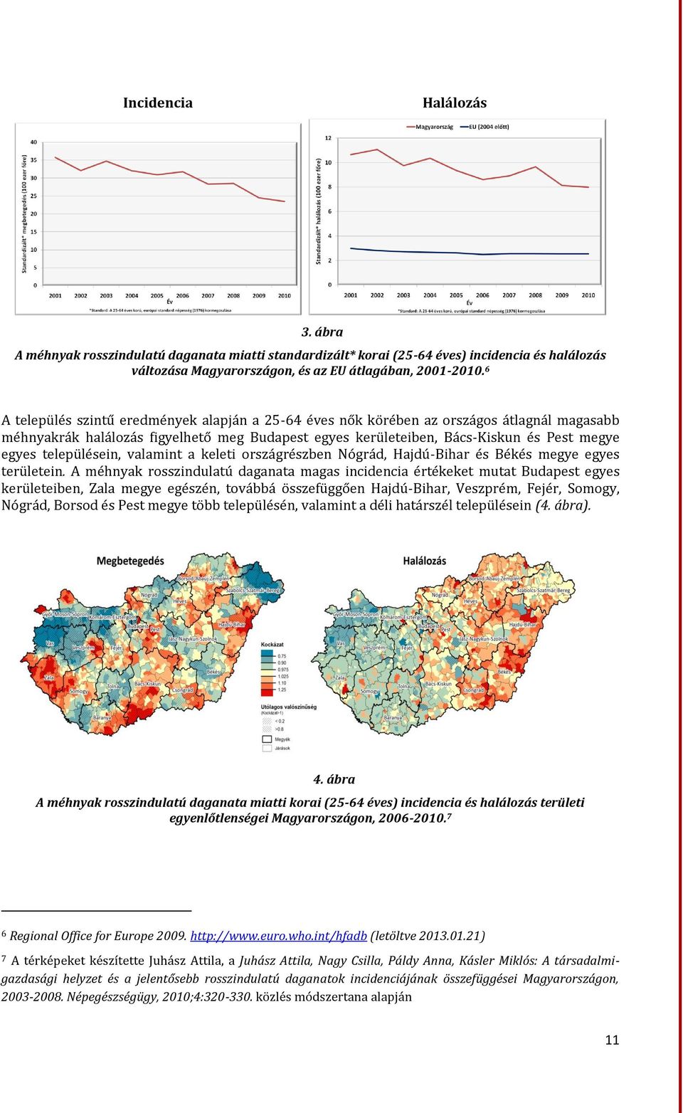 településein, valamint a keleti országrészben Nógrád, Hajdú-Bihar és Békés megye egyes területein.