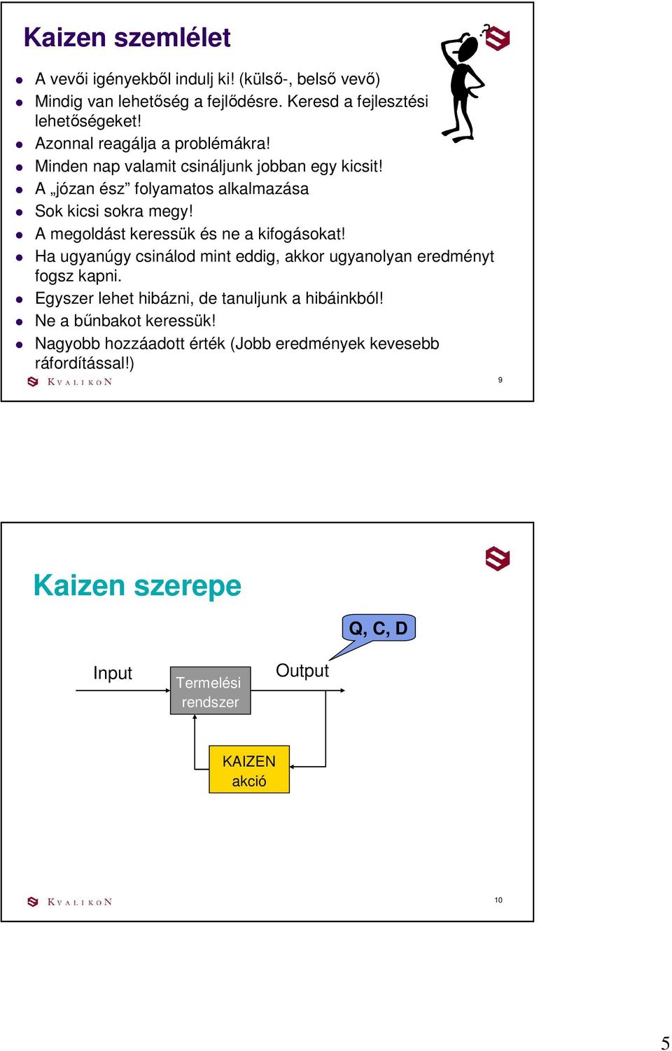 A megoldást keressük és ne a kifogásokat! Ha ugyanúgy csinálod mint eddig, akkor ugyanolyan eredményt fogsz kapni.