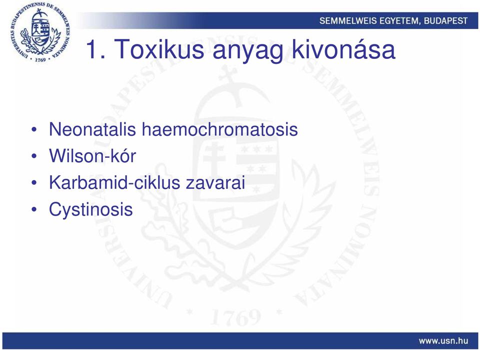 haemochromatosis