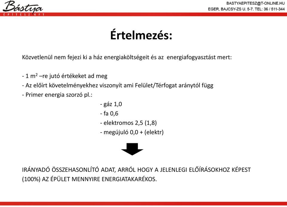 Primer energia szorzó pl.