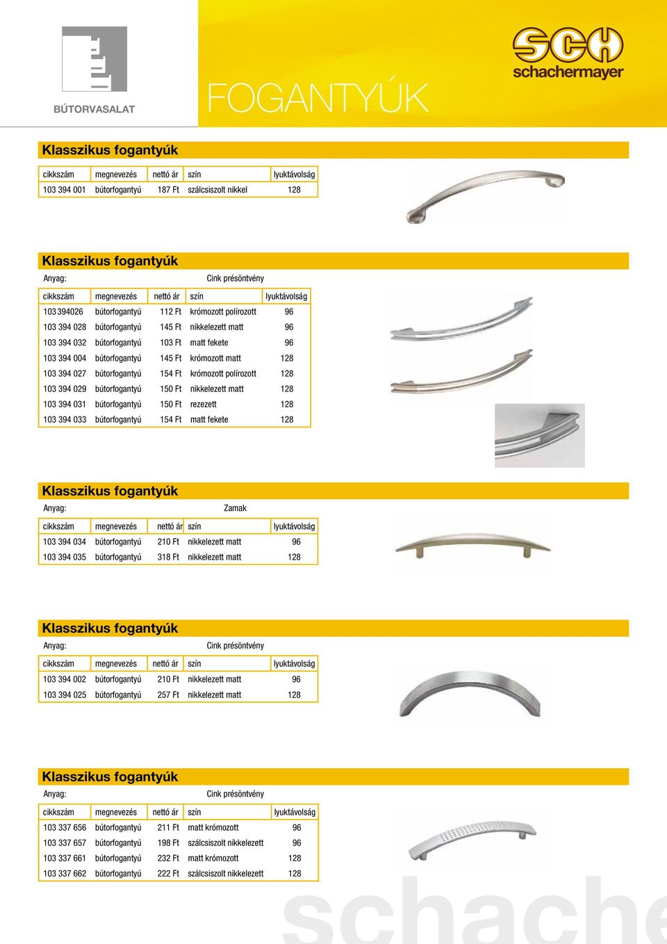 Ft krómozott matt 128 103 394 027 bútorfogantyú 154 Ft krómozott polírozott 128 103 394 029 bútorfogantyú 150 Ft nikkelezett matt 128 103 394 031 bútorfogantyú 150 Ft rezezett 128 103 394 033