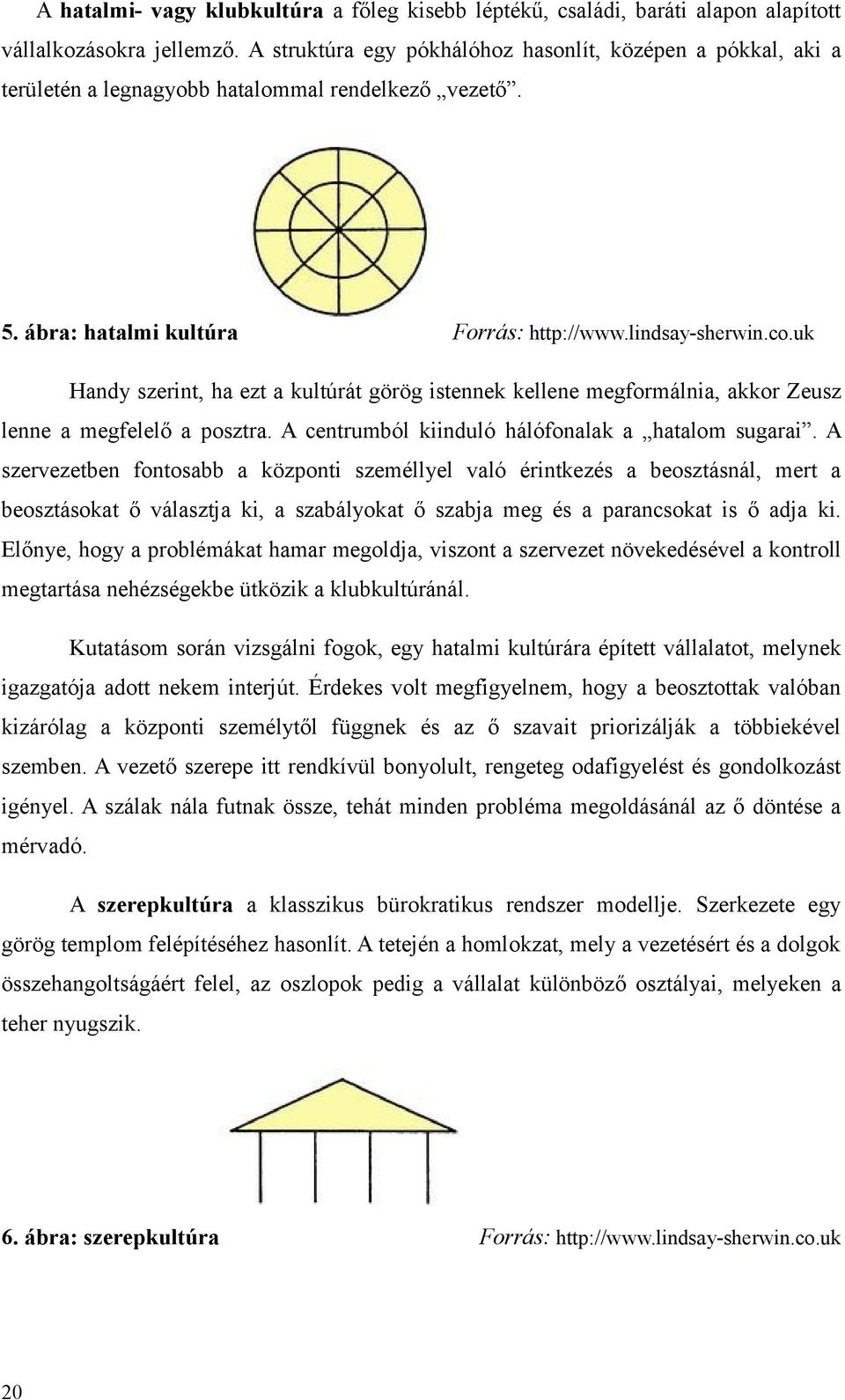 uk Handy szerint, ha ezt a kultúrát görög istennek kellene megformálnia, akkor Zeusz lenne a megfelelő a posztra. A centrumból kiinduló hálófonalak a hatalom sugarai.