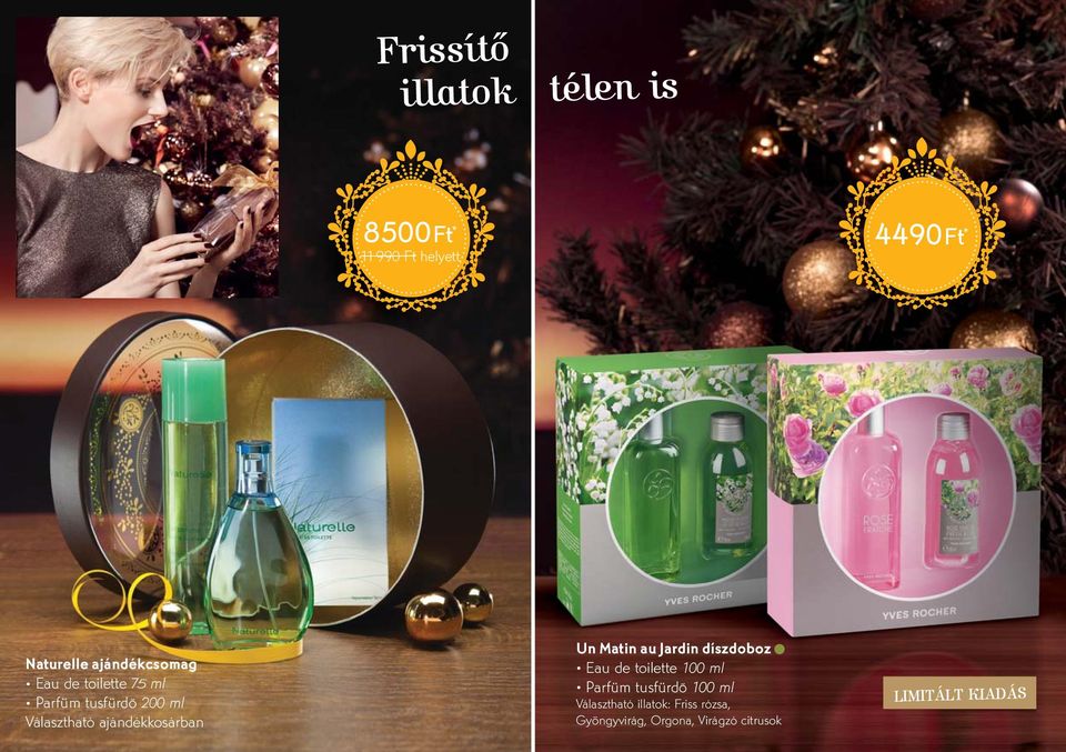 Un Matin au Jardin díszdoboz Eau de toilette 100 ml Parfüm tusfürdő