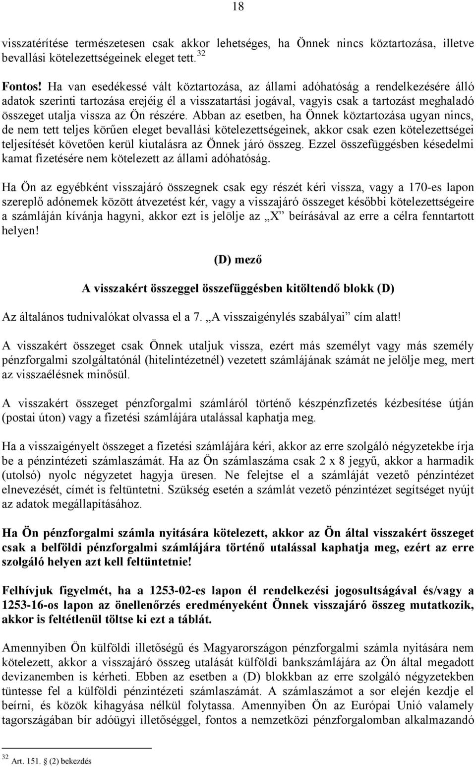 az Ön részére.
