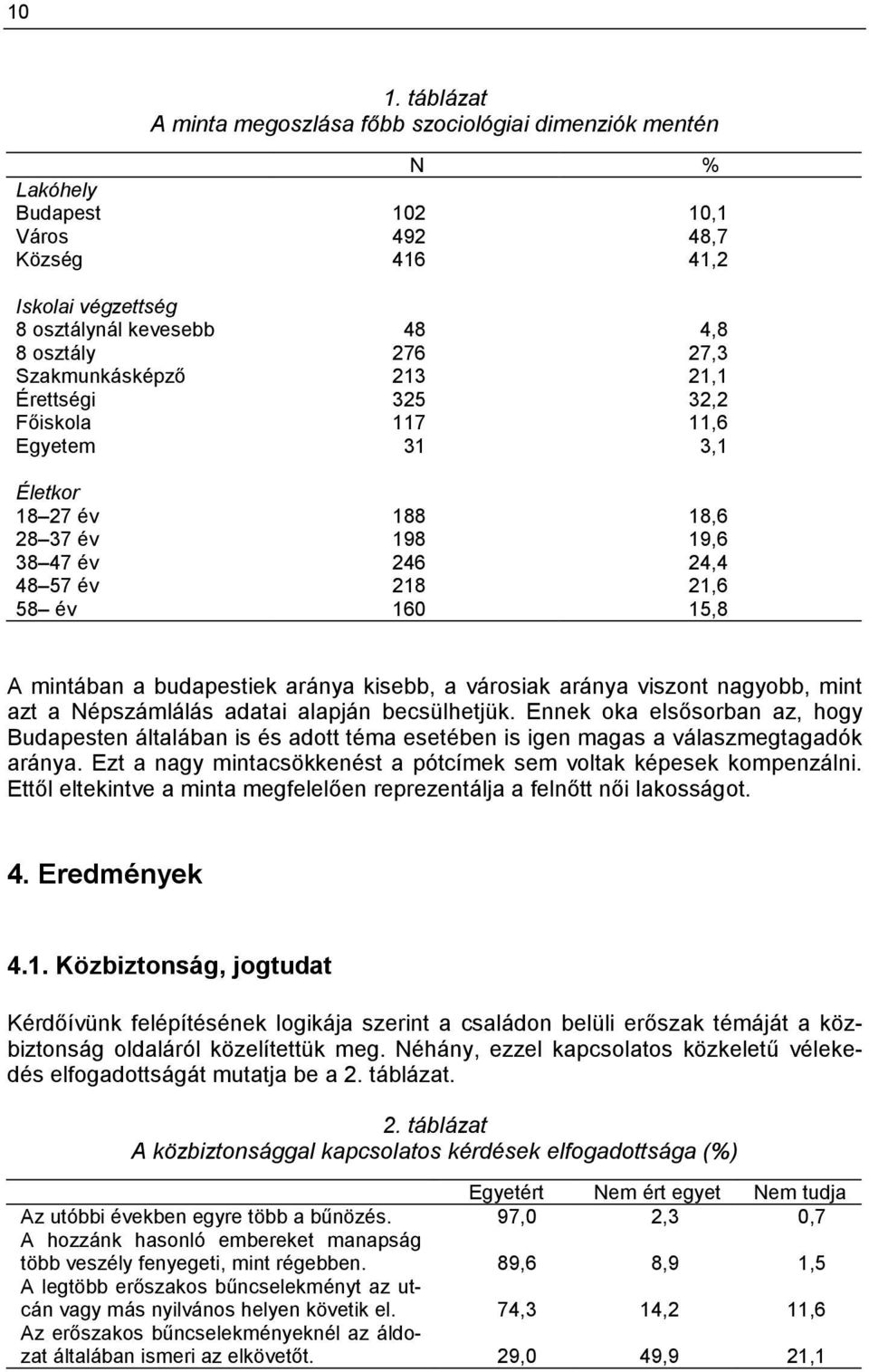 aránya kisebb, a városiak aránya viszont nagyobb, mint azt a Népszámlálás adatai alapján becsülhetjük.