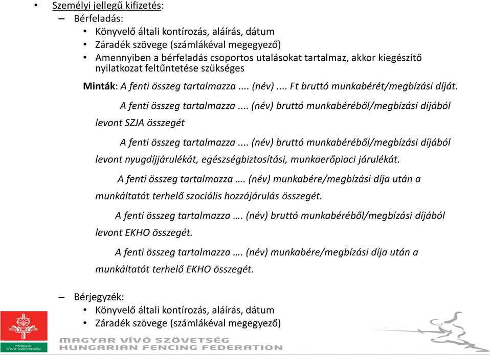 .. (név) bruttó munkabéréből/megbízási díjából levont nyugdíjjárulékát, egészségbiztosítási, munkaerőpiaci járulékát. A fenti összeg tartalmazza.