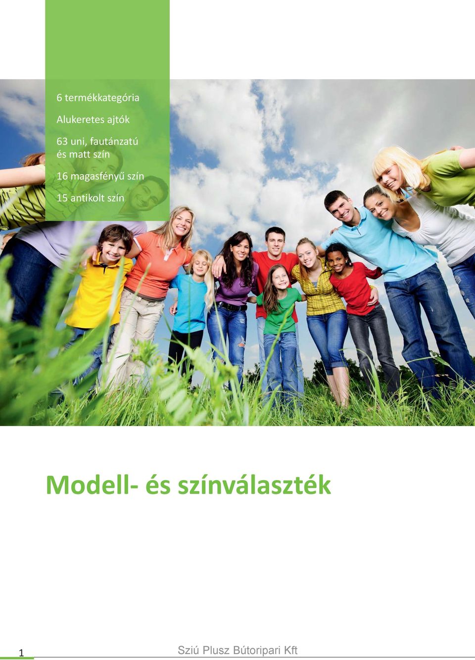 Modell- és színválaszték - PDF Free Download