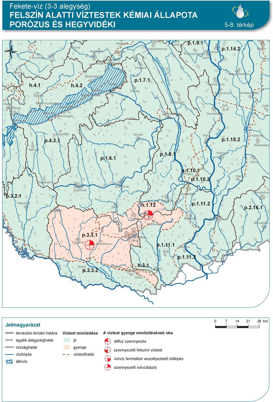 1 Nádor-csatorna (Sárvíz) p.4.3.1 p.1.8.1 p.1.6.1 Sió p.1.9.1 Soroksári- p.1.14.2 Dabas Izsák p.1.15.2 vadkert p.3.2.1 Nagyatád h.1.12 p.1.10.1 p.1.10.2 p.1.11.