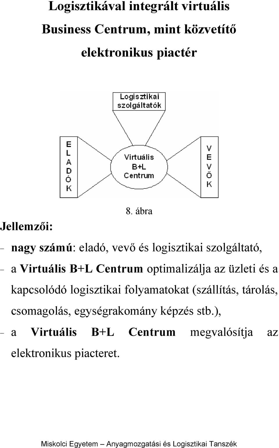 optimalizálja az üzleti és a kapcsolódó logisztikai folyamatokat (szállítás, tárolás,