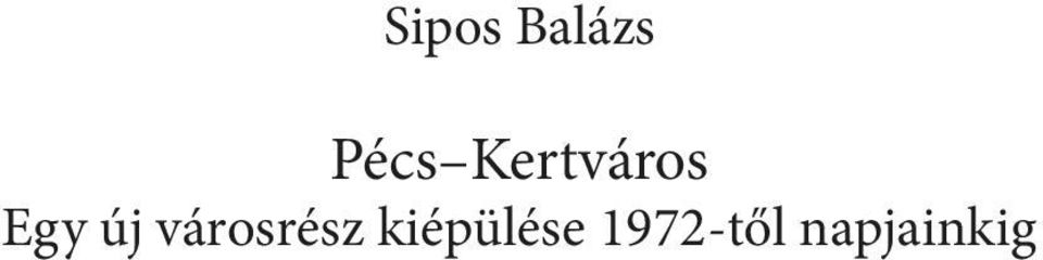 városrész