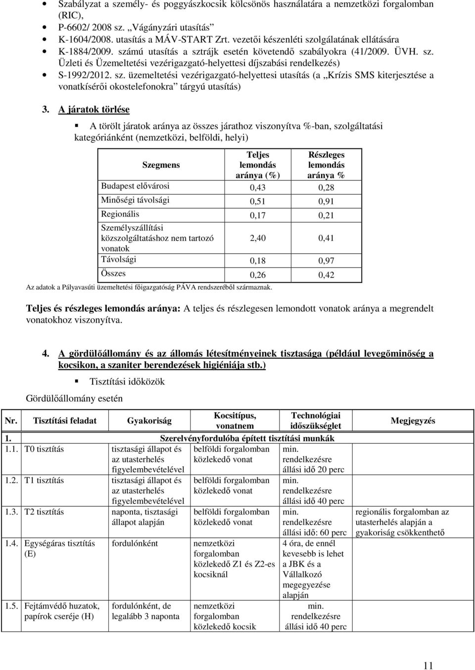 sz. üzemeltetési vezérigazgató-helyettesi utasítás (a Krízis SMS kiterjesztése a vonatkísérői okostelefonokra tárgyú utasítás) 3.