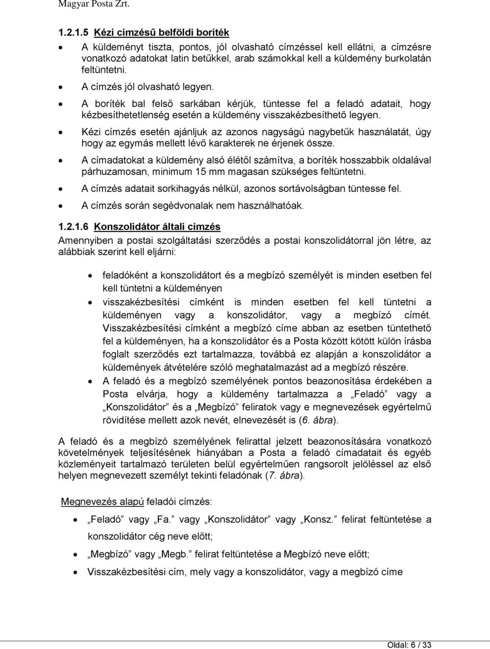 Magyar Posta Zrt. Tartalomjegyzék - PDF Free Download