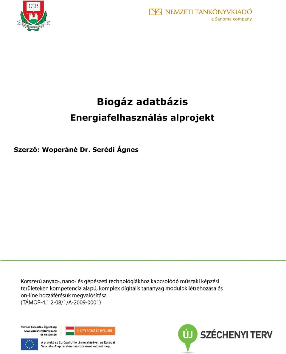 alprojekt Szerzı: