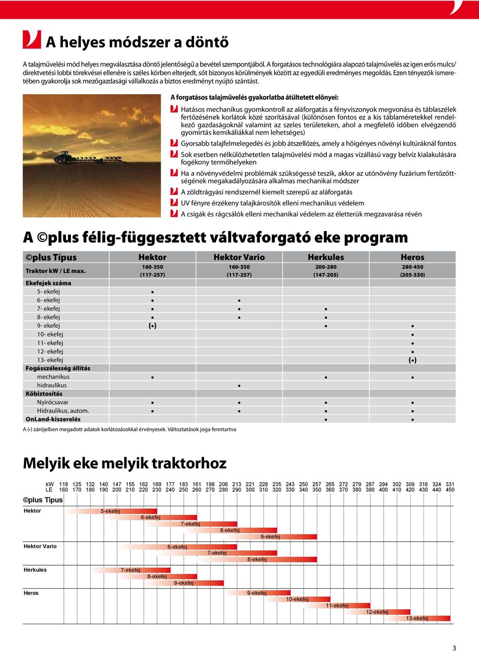 Ezen tényezők ismeretében gyakorolja sok mezőgazdasági vállalkozás a biztos eredményt nyújtó szántást.