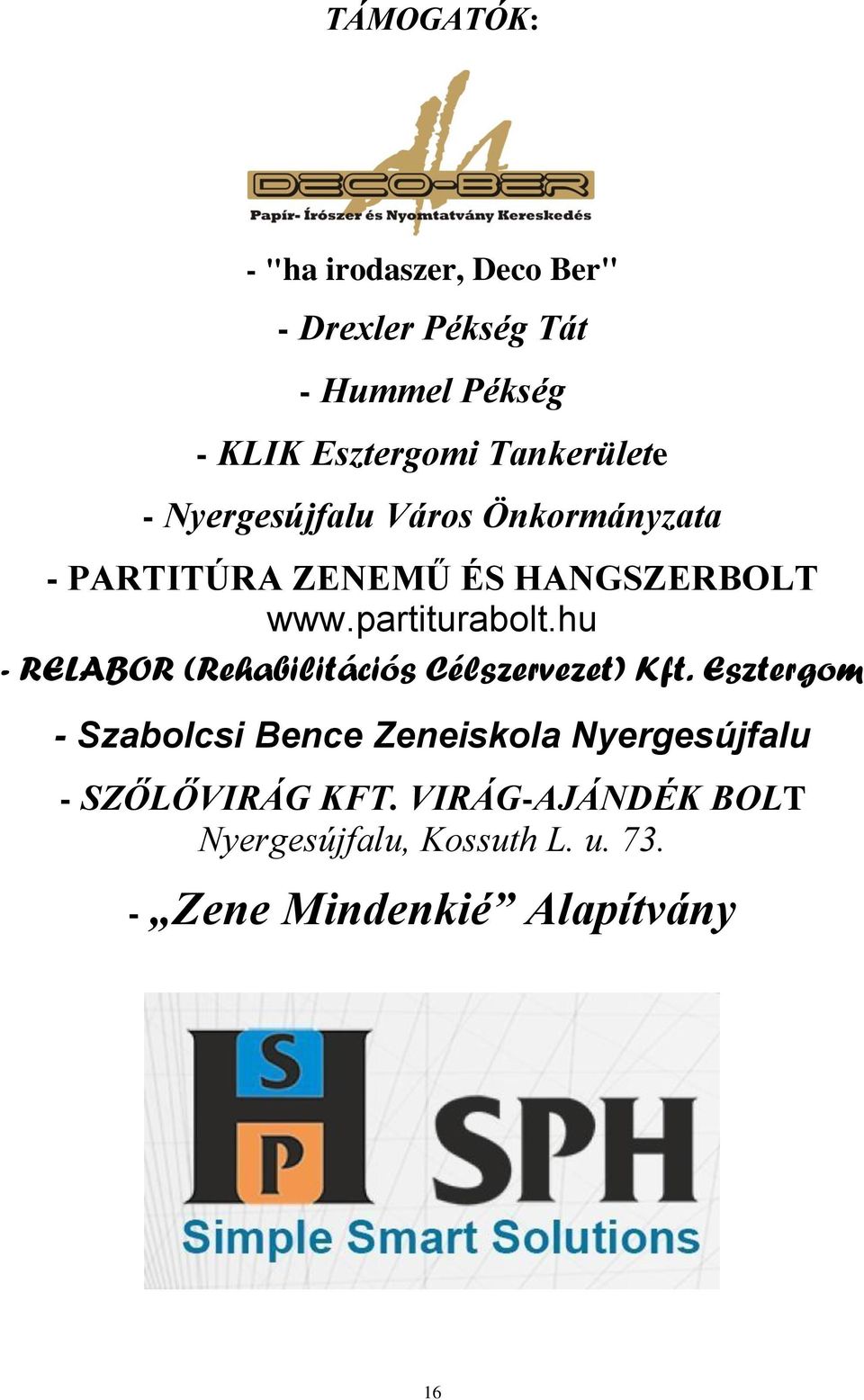 partiturabolt.hu - RELABOR (Rehabilitációs Célszervezet) Kft.