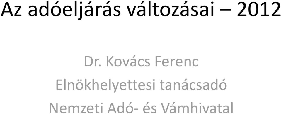 Kovács Ferenc