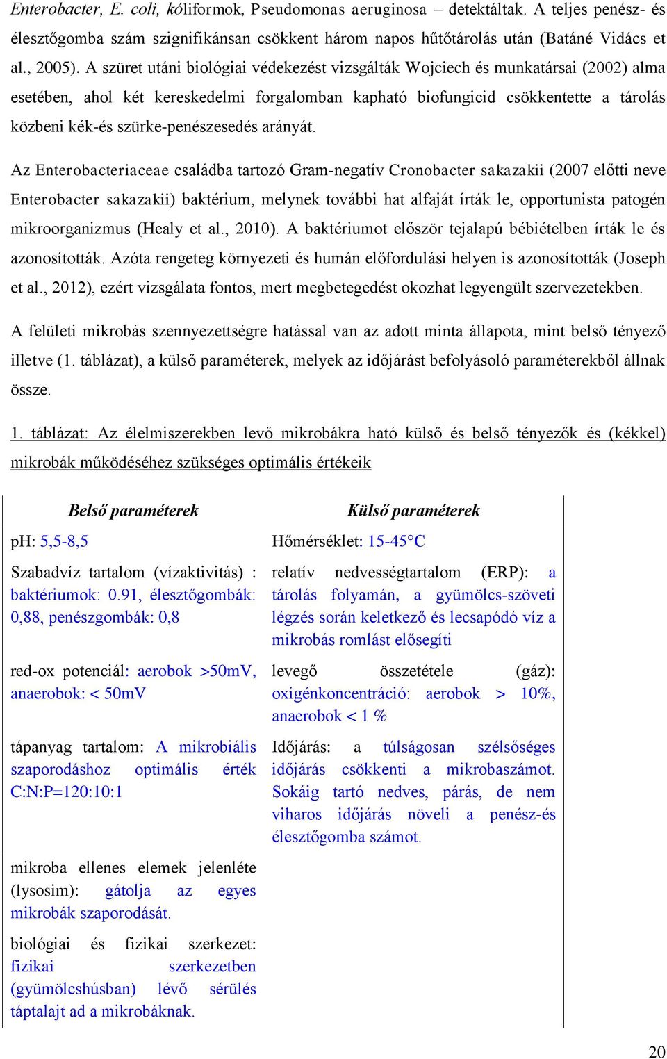szürke-penészesedés arányát.