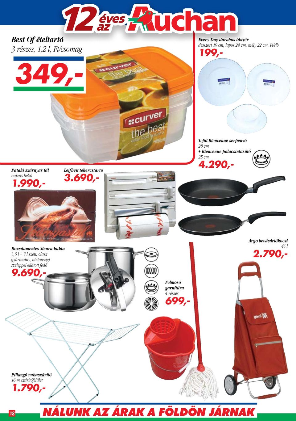 690,- Tefal Bienvenue serpenyő 28 cm + Bienvenue palacsintasütő 25 cm 4.