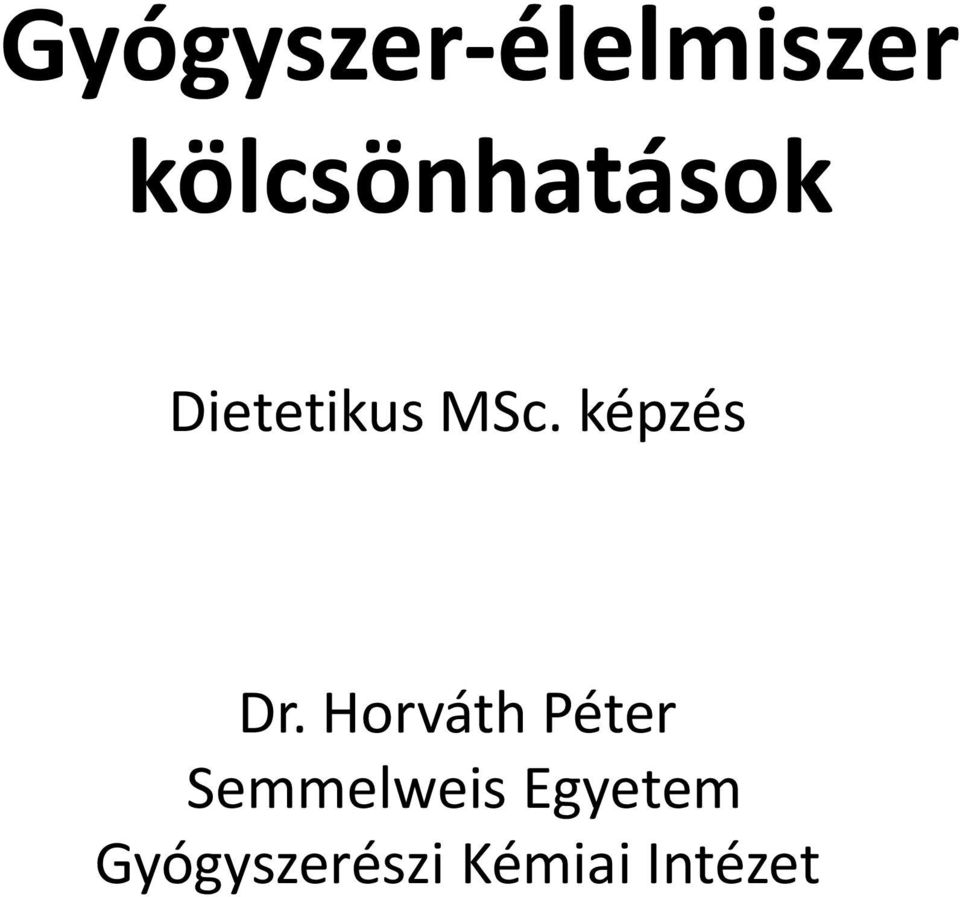 képzés Dr.