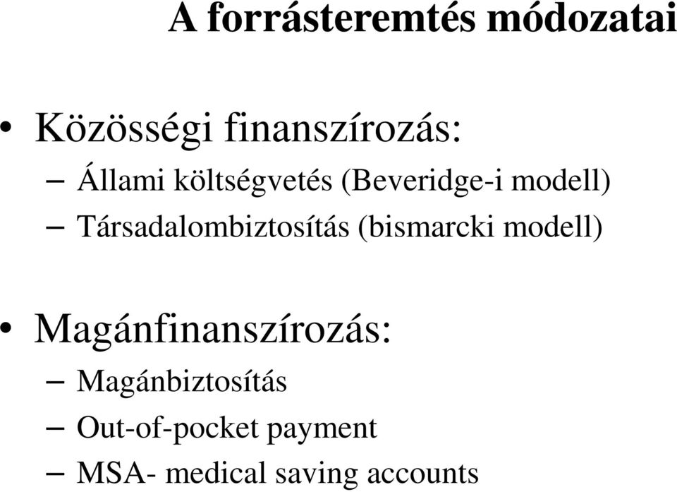 Társadalombiztosítás (bismarcki modell)