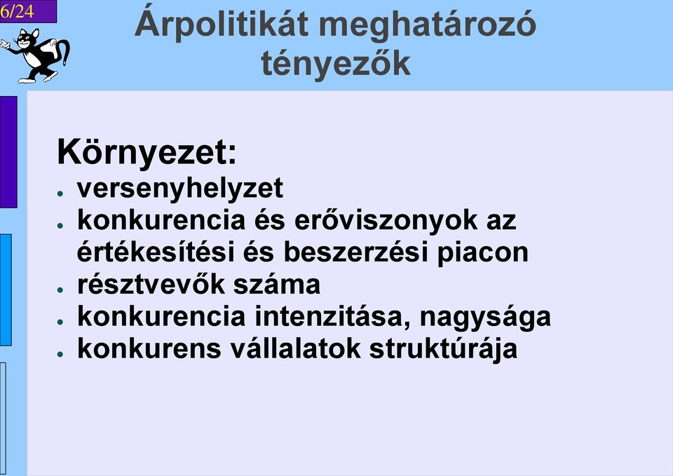 értékesítési és beszerzési piacon résztvevők száma