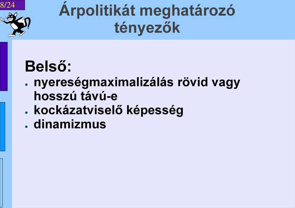 nyereségmaximalizálás rövid